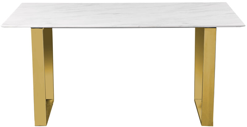 Meridian Furniture Cameron White Dining Table image number 3