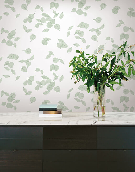 Inner Peace Sage Peel & Stick Wallpaper