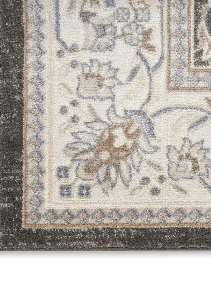 Serenity Home SRH02 Ivory/Gray/Blue 3'11" x 5'11" Rug