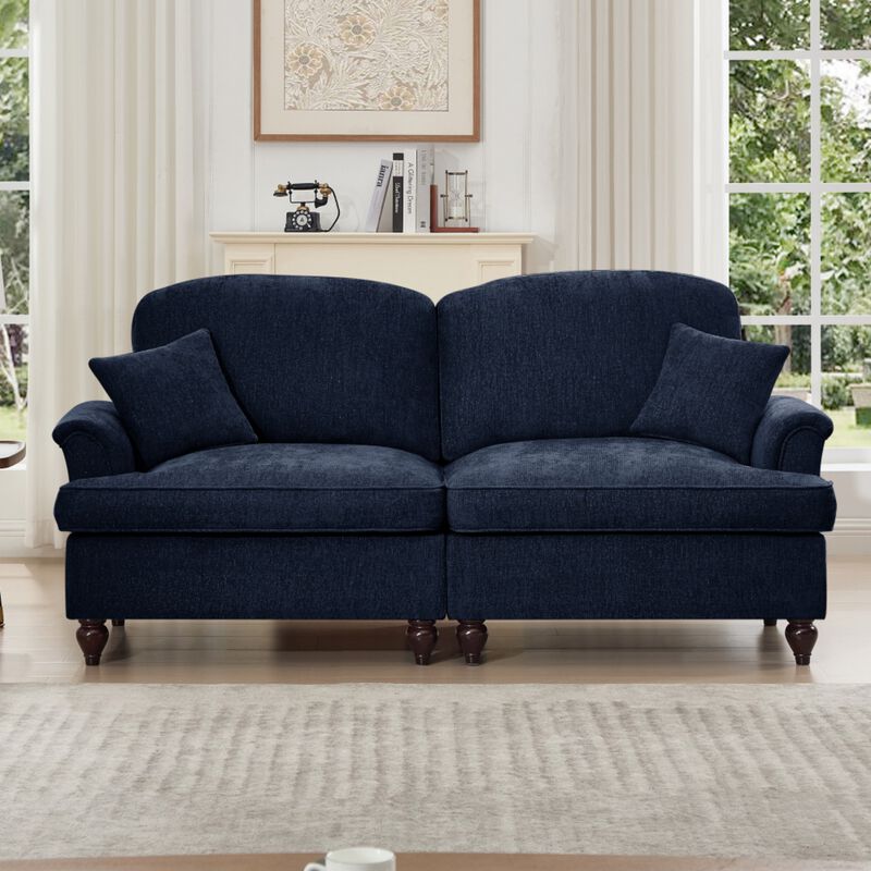 Niptar Mid-Century Modern Loveseat sofa image number 2