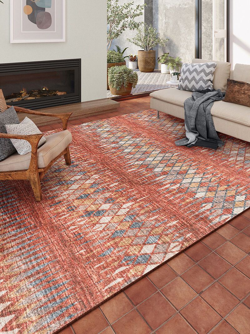 Winslow WL5 Paprika 9' x 12' Rug