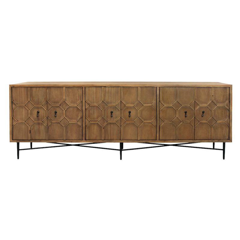 Alex Hamilton Samara 6-Door Sideboard - Natural image number 0