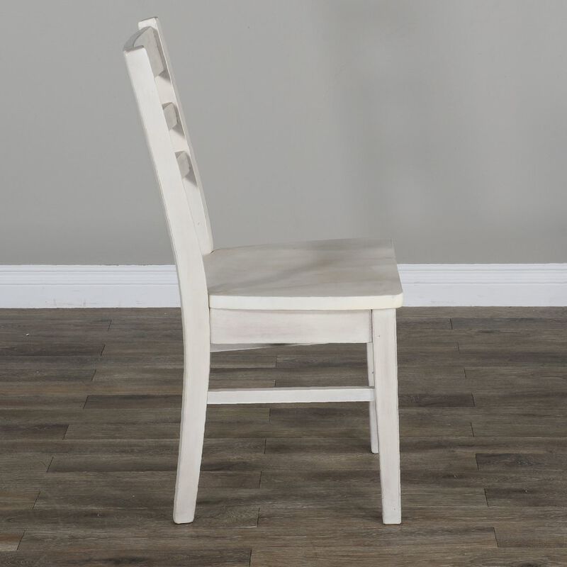 Sunny Designs Ladderback Chair, Wood Seat (Set of 2) image number 5