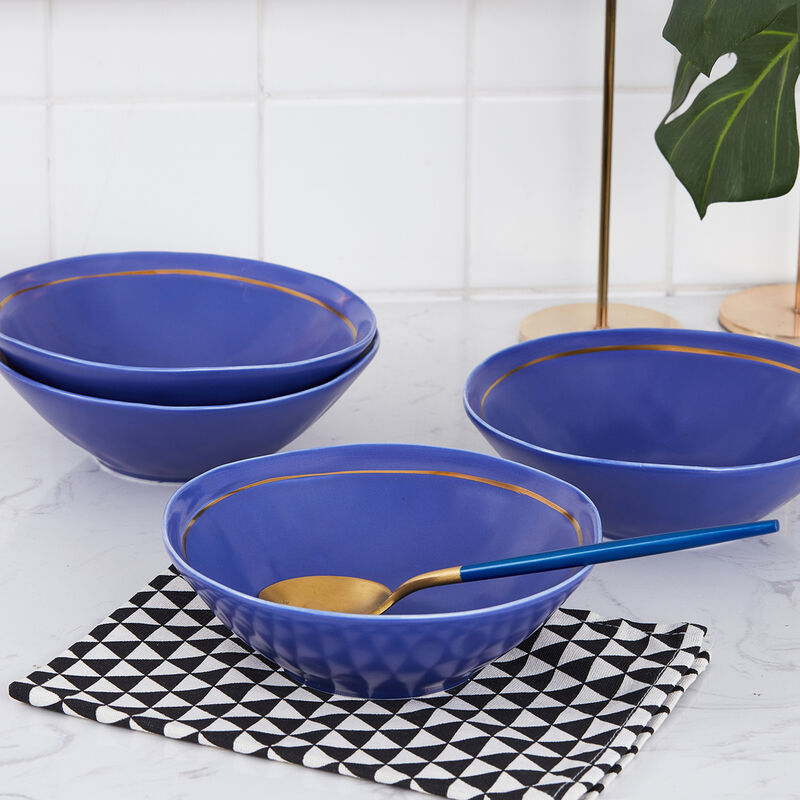 Stone Lain Clara Porcelain 16 Piece Dinnerware Set