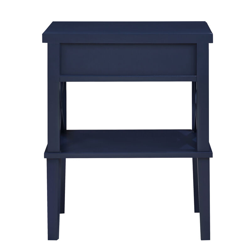 Streamdale Madison Midnight Blue Nightstand