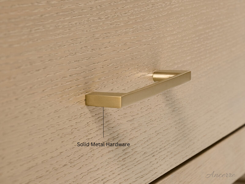 Elizabeth 60 in. Bath Vanity Set in Oak Finish with White Quartz Vanity Top and White Undermount Basin