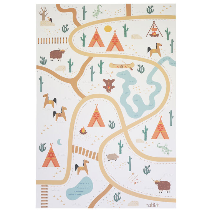 SUPER WESTERN VINYL PLAYRUG