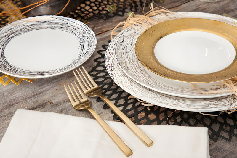 Stainless Steel Flatware, 5 Pc. Placesetting by Fortessa image number 2