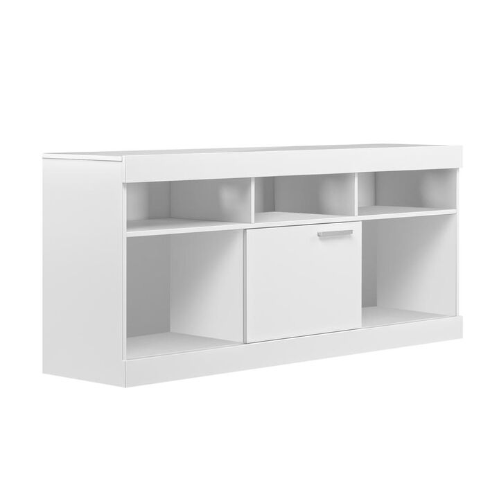 Techni Mobili Entertainment Stand for TVs Up to 65, White
