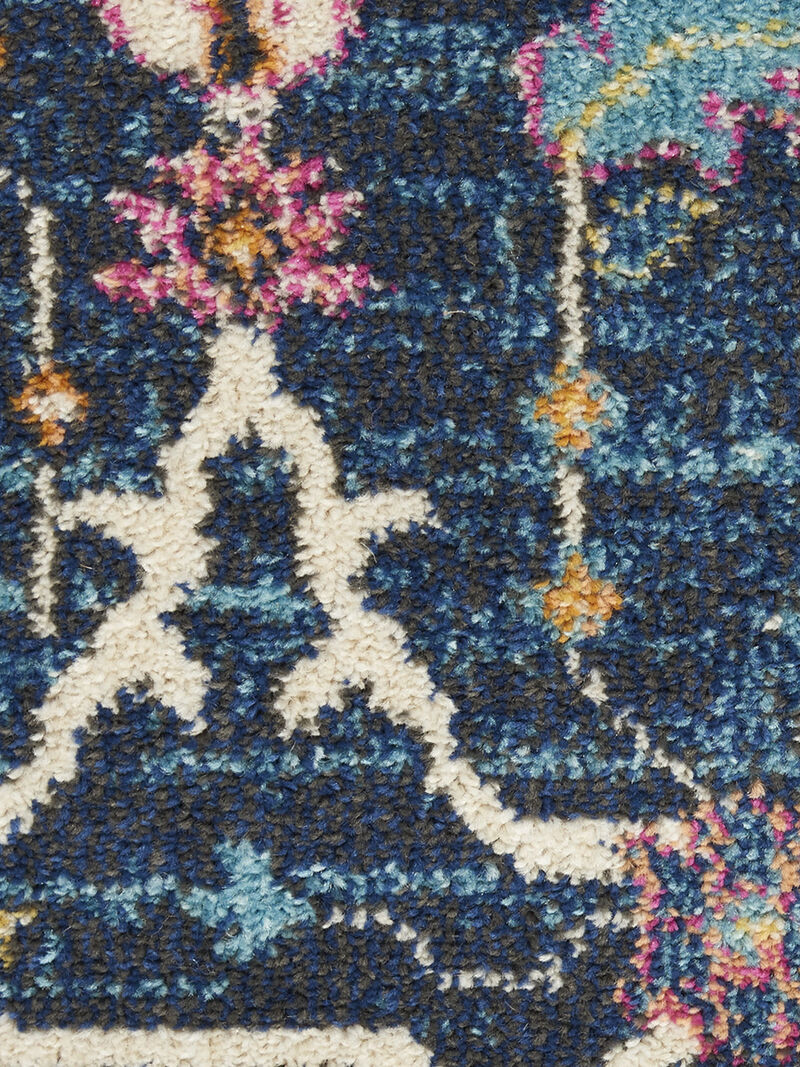 Passion PSN01 Navy 1'10" x 2'10" Rug