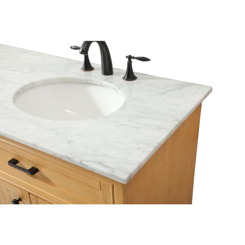 Elegant Kitchen and Bath 72 inch double bathroom vanity in natural wood