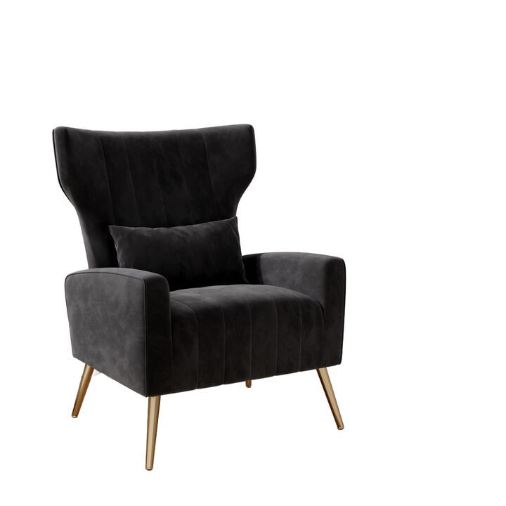 Modern Accent Chair Armchair for Living Room Bedroom Single Sofa Lounge Seating