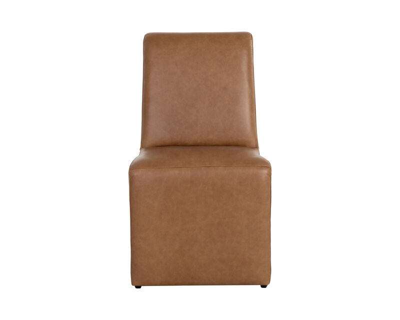 Maren Marseille Camel Leather Dining Chair image number 3