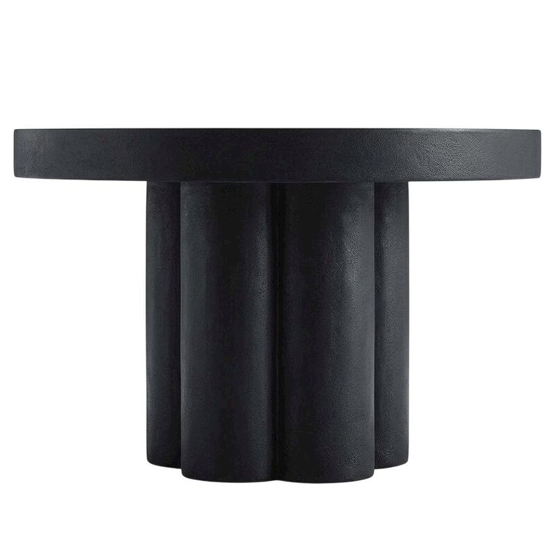 Concrete Coffee Table with Durable Round Top and Modern Design image number 1