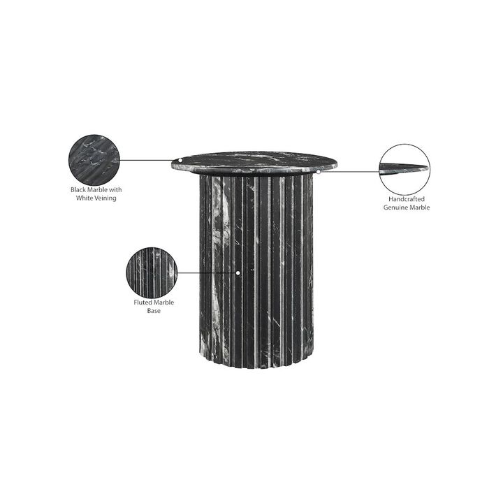 Meridian Furniture Genoa Black End Table