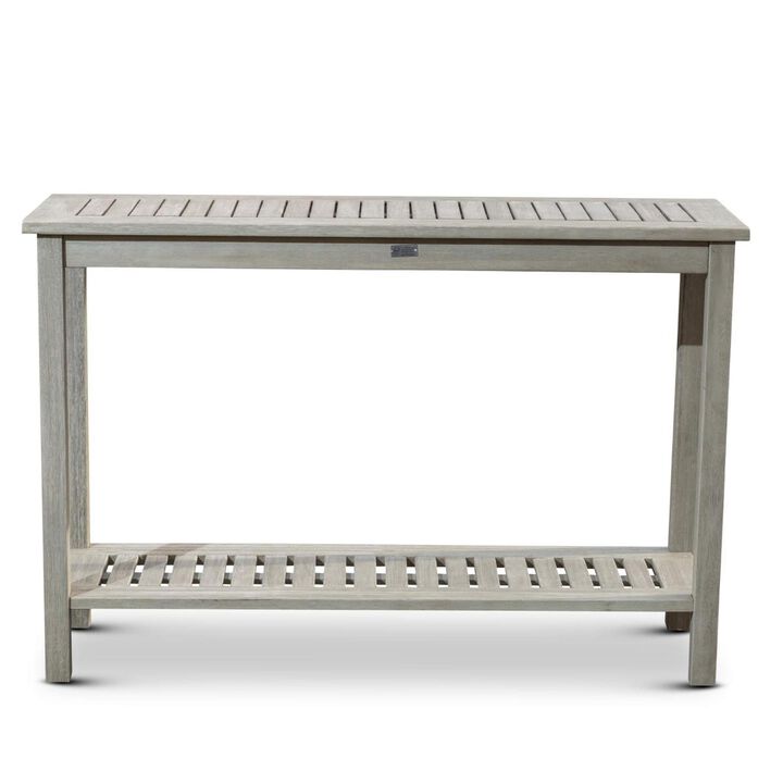 Eucalyptus Console Table, Driftwood Gray