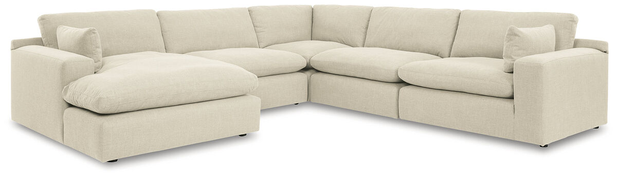 Elyza 5-Piece Sectional with Chaise