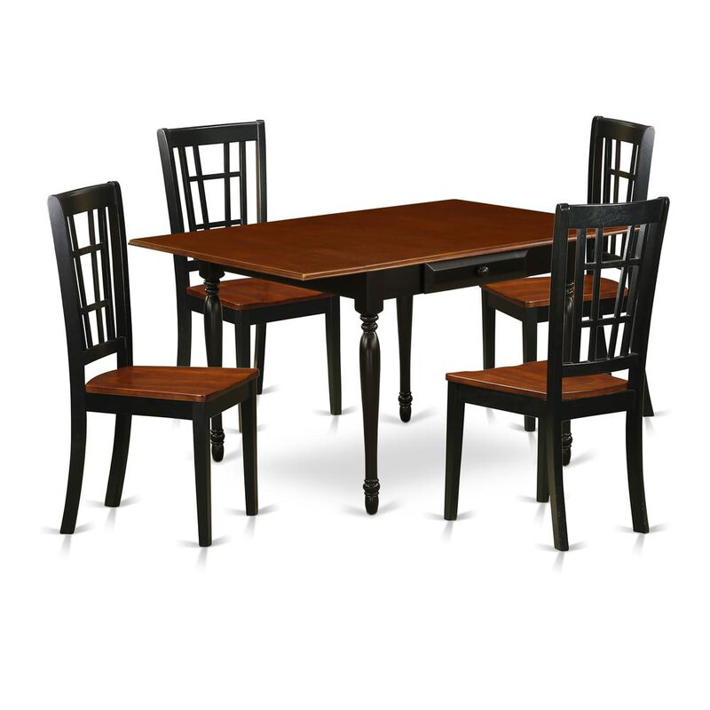 Dining Room Set Black & Cherry