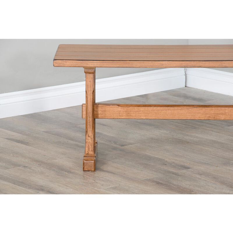 Sunny Designs Rustic Wood Side Bench