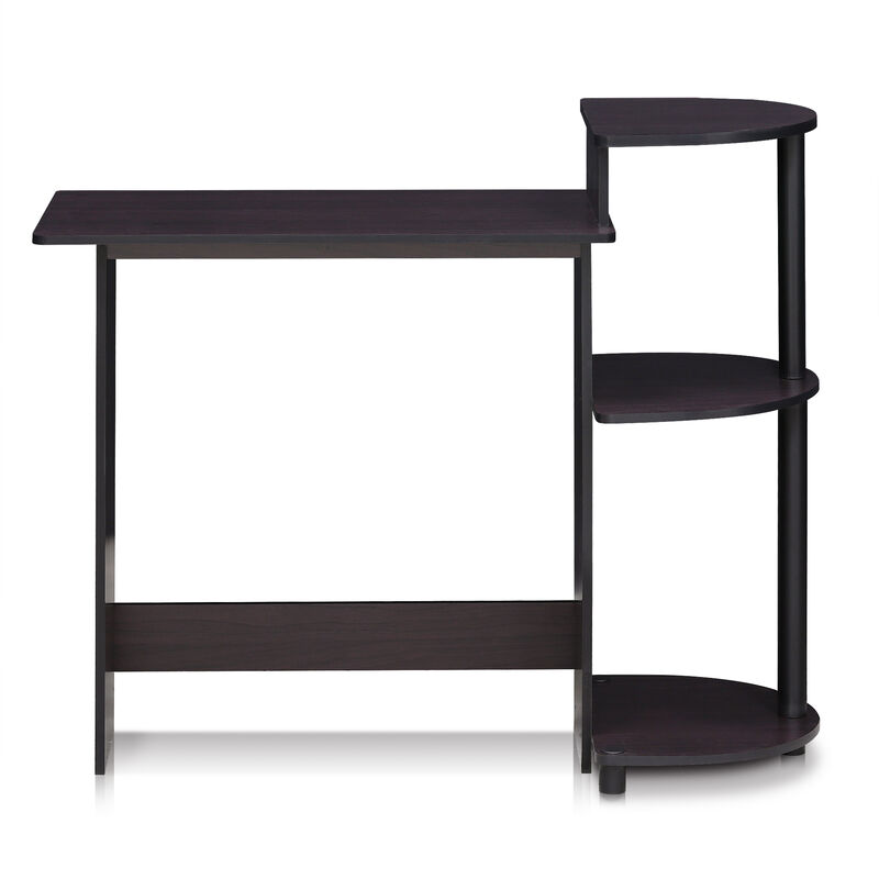 Furinno Furinno 11181DWN Compact Computer Desk, Dark Walnut