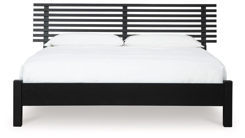 Danziar King Slat Panel Bed