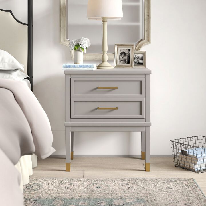 Brody Side Table in Grey