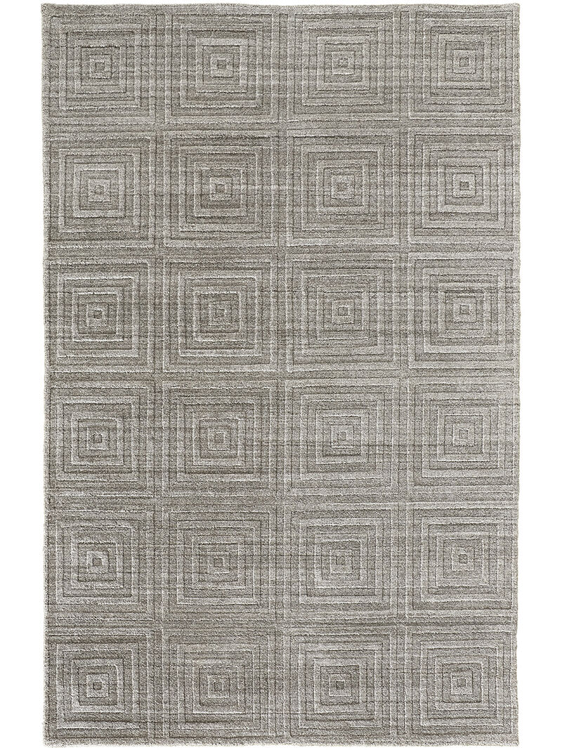 Redford 8670F Gray/Silver 2' x 3' Rug image number 1