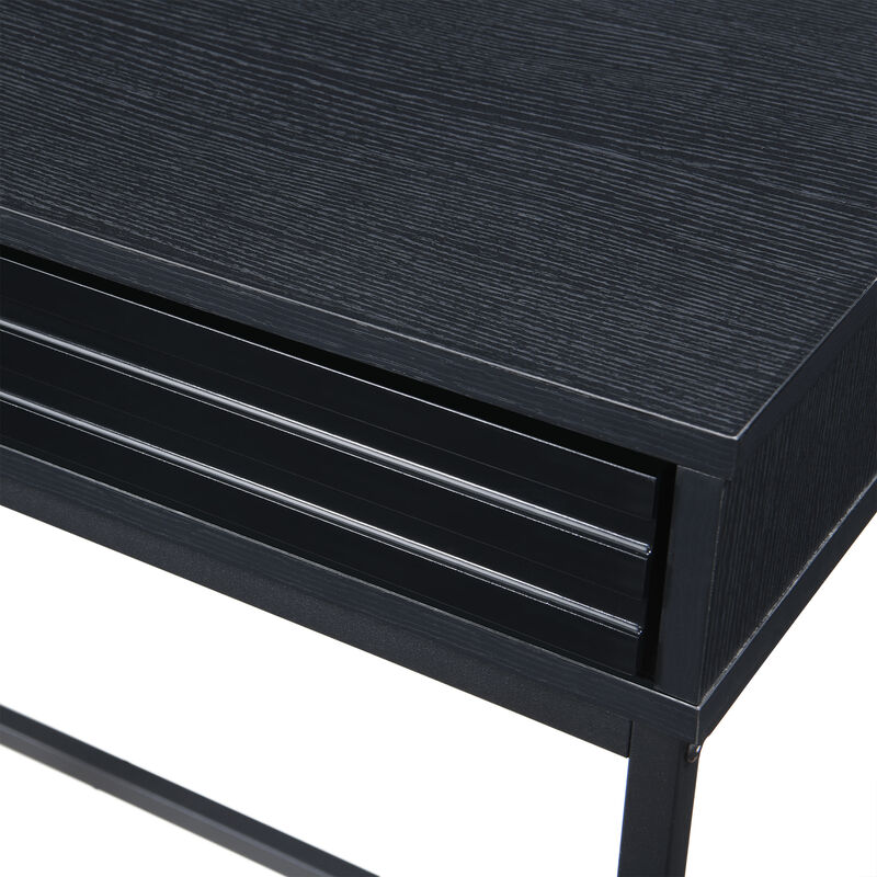 Casimo 35.43 in. Rectangular Engineer Wood Console Table