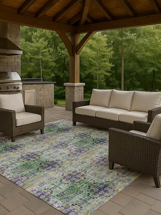 Trevi TV16 Purple 10' x 14' Rug