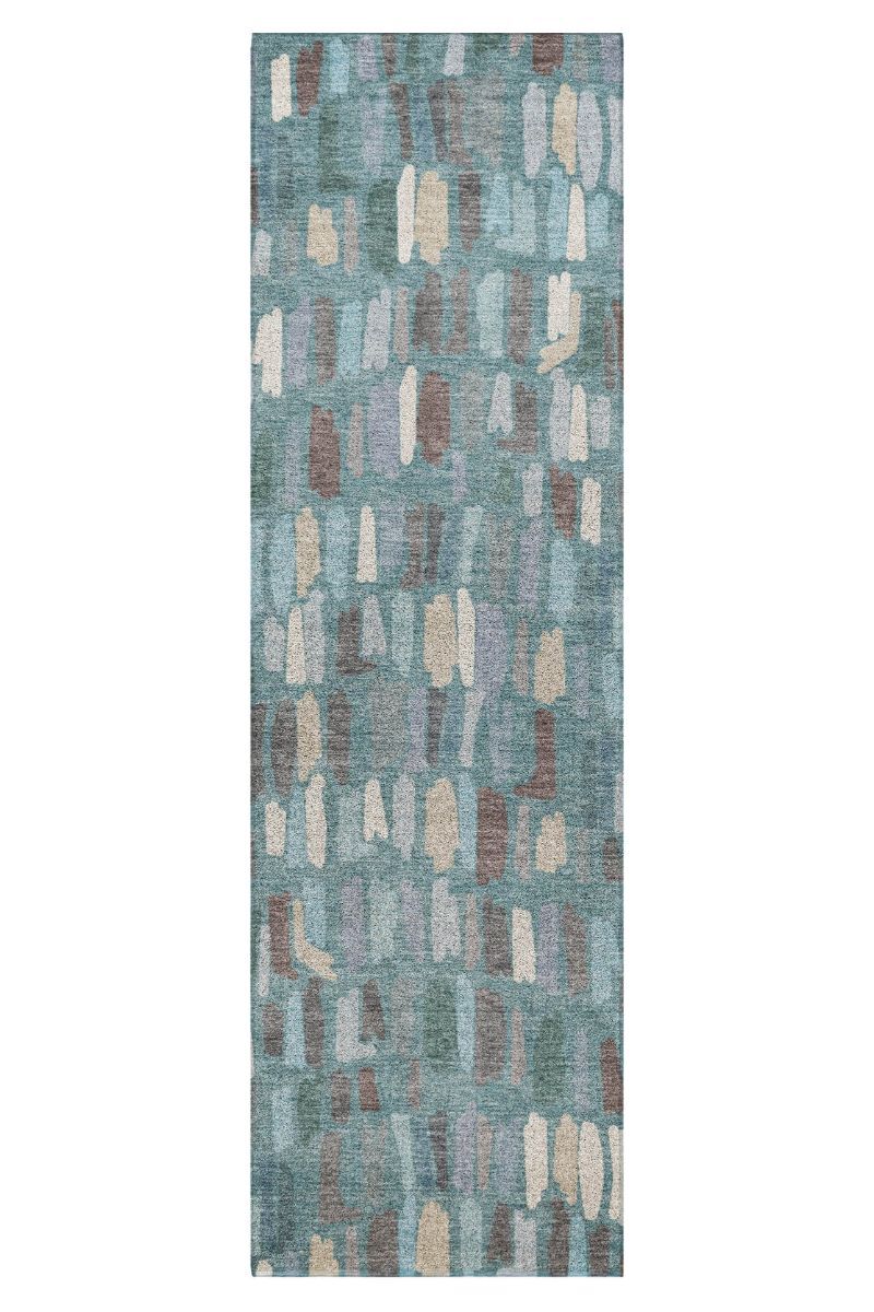 Kenner KN5 Teal 9' x 12' Rug image number 10