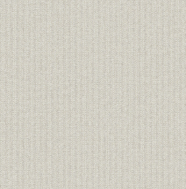 Lawndale Taupe Textured Pinstripe Wallpaper (Set of 2)