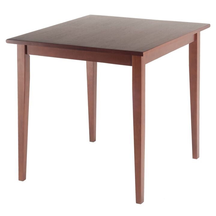 Yardlio "Groveland Dining Table - Solid Wood, Walnut Finish, Compact & Versatile