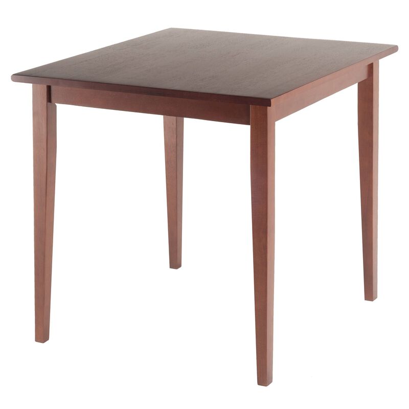 Yardlio "Groveland Dining Table - Solid Wood, Walnut Finish, Compact & Versatile