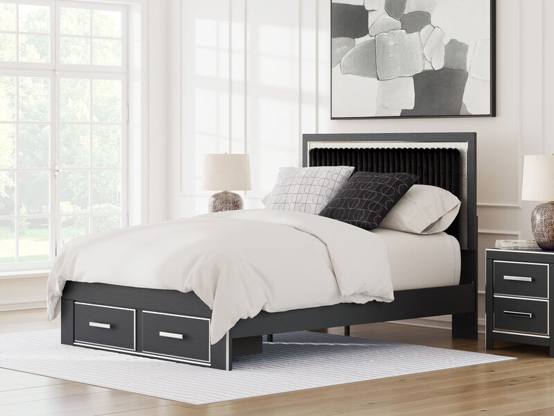 Birmonton Queen Upholstered Platform Bed