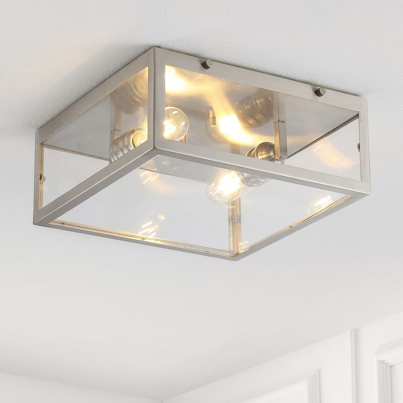 Grayson Metal/Glass LED Flush Mount