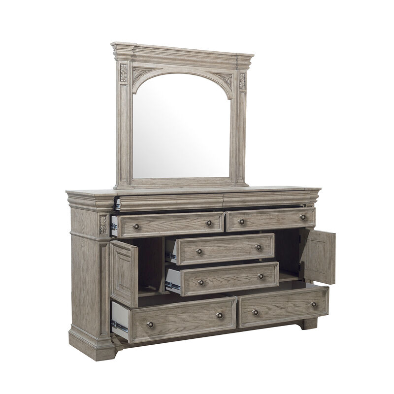 Kingsbury Dresser & Mirror