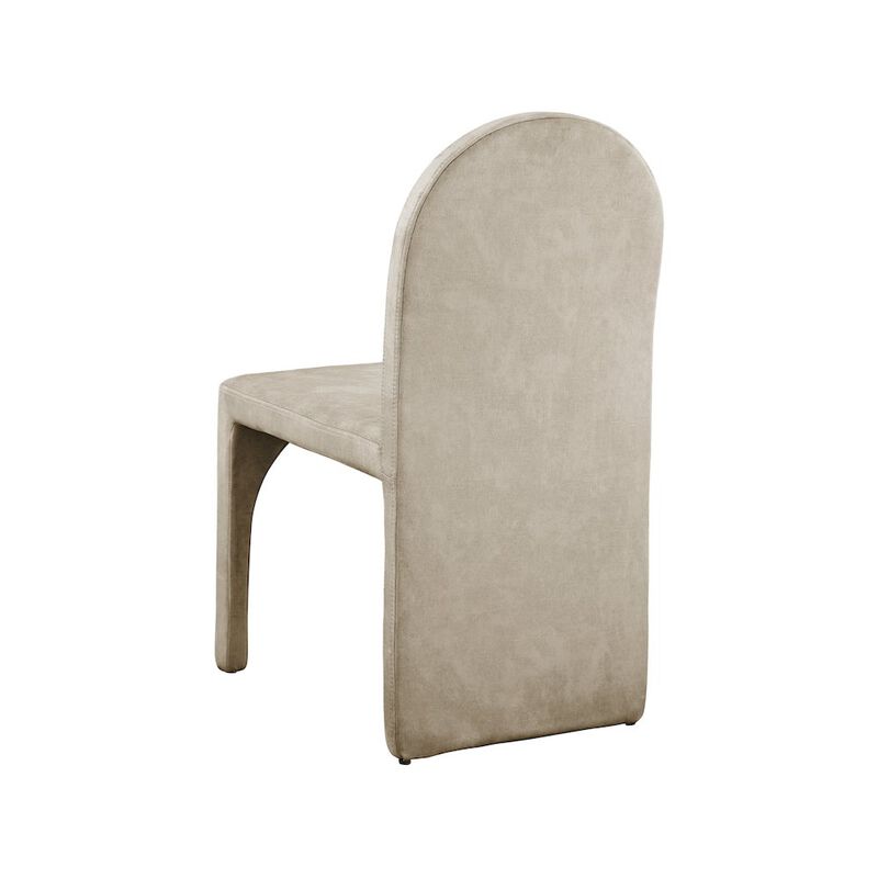 Meridian Furniture Summer Stone Velvet Dining Side Chair, Set of 2