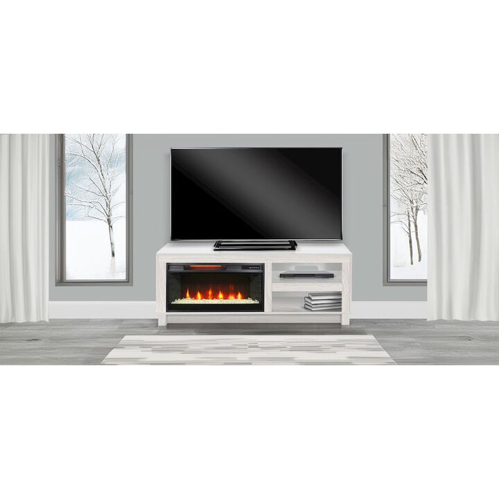 Sunny Designs 56" Media Console with Electric Fireplace