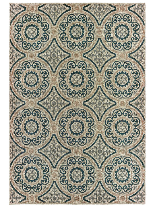 Latitude 3'3" x 5' Grey Rug