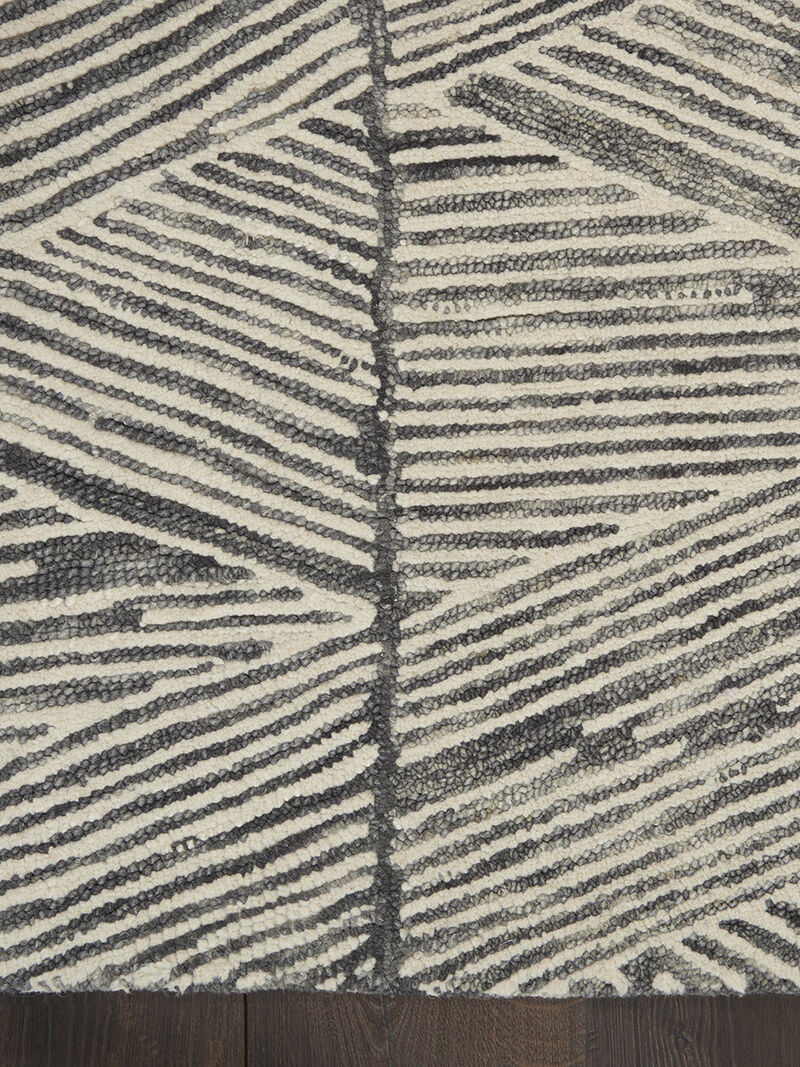 Colorado CLR01 Gray/White 8'3" x 11'6" Rug