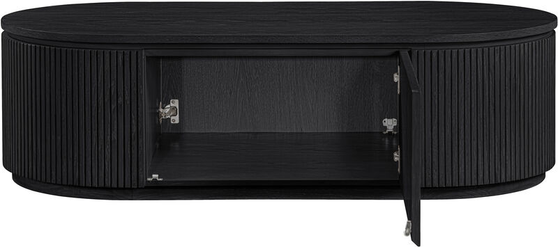 Meridian Furniture Moana Black Rubberwood Coffee Table image number 6