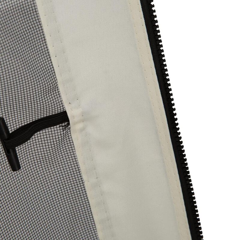 Hivvago 13x13 Outdoor Gazebo Mesh Screen with Zippers image number 6