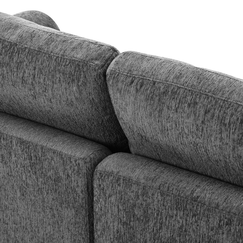 Fuppef Chenille L‑Shaped Sectional Sofa image number 6