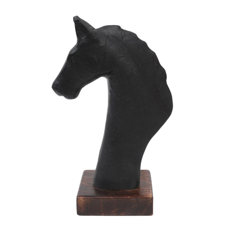 13x8" Paper Mache Horse Bust image number 1