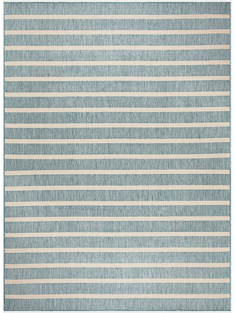 Positano POS03 Aqua/Ivory 8' x 10' Rug