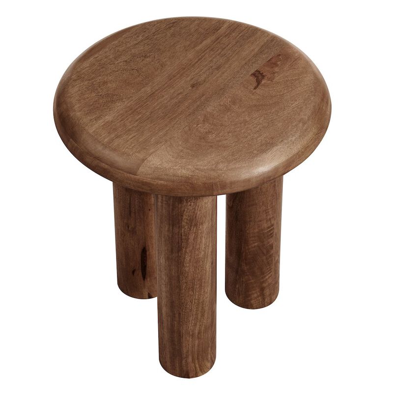 Mavina Mango Wood Side Table image number 3