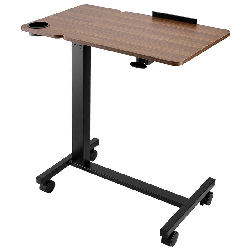 Height & Angle Adjustable Laptop Table &ndash; Flip Desktop Rolling Desk for Home or Office image number 0