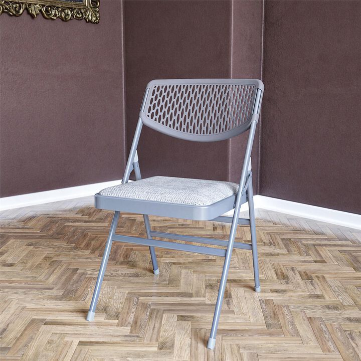 Ultra Comfort Commercial XL Premium Fabric Padded Folding Chair