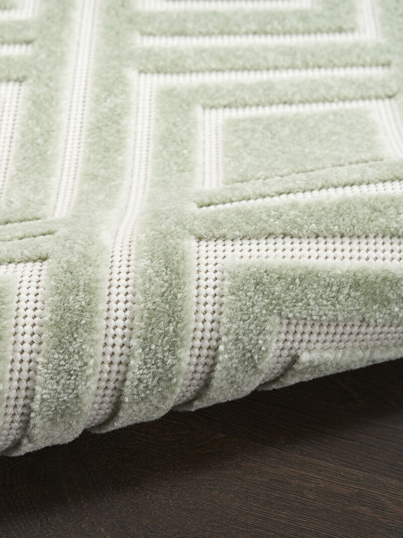 Care Free CAF03 Green 7'10" x 9'10" Rug