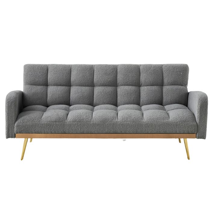 Wosdik Teddy Fleece Adjustable Futons
